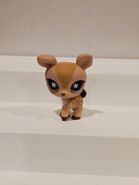 Littlest Pet Shop LPS Deer Fawn Figure  Set
